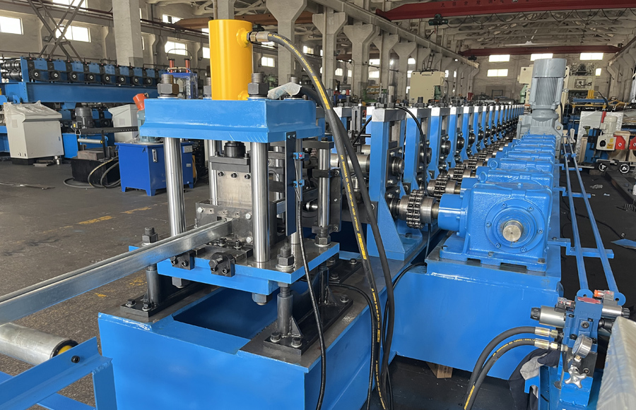 解析軋制厚度對貨架立柱成型機的影響